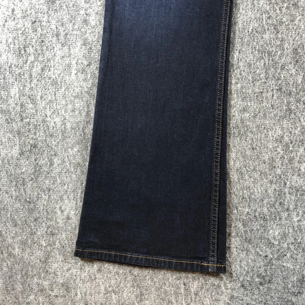 Mossimo Bootcut Jeans Juniors 9 Dark Wash Mid Rise Stretch Denim - Picture 2 of 16